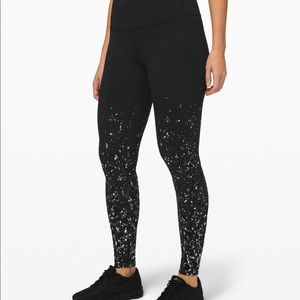 Lululemon Speed Wunder Tights *Sparkle size 6!